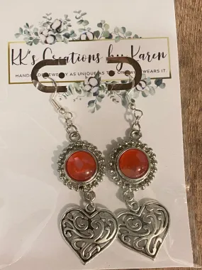 HEART Mini Snap Earrings
