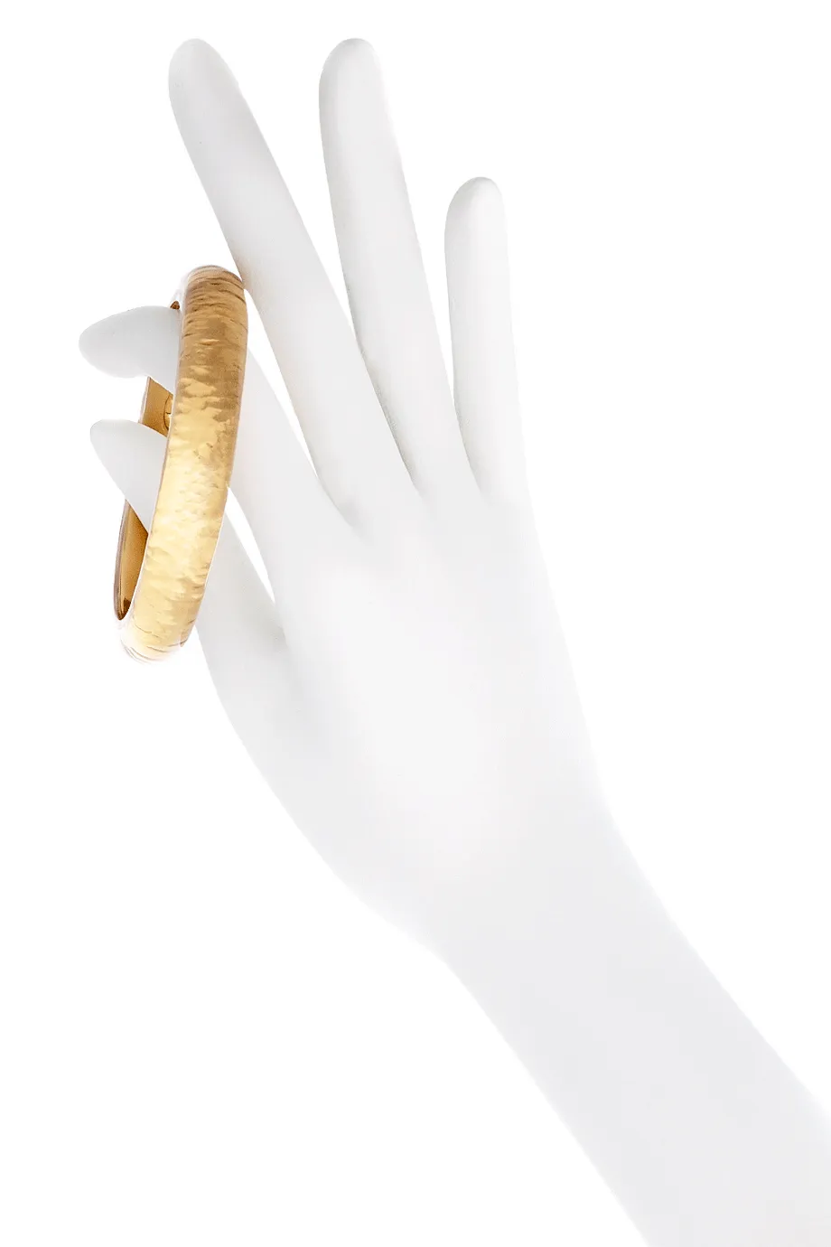 ISHARYA STRADIA Transparent Gold Resin Bangle