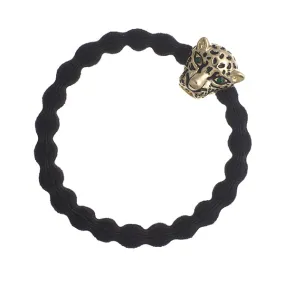 Jaguar Head Crystal Bling Bangle Band | Black