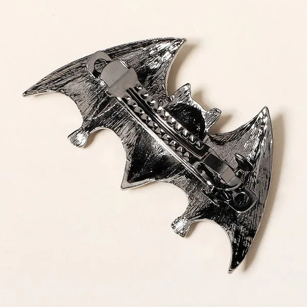 Jeweled Bat Hair Clip