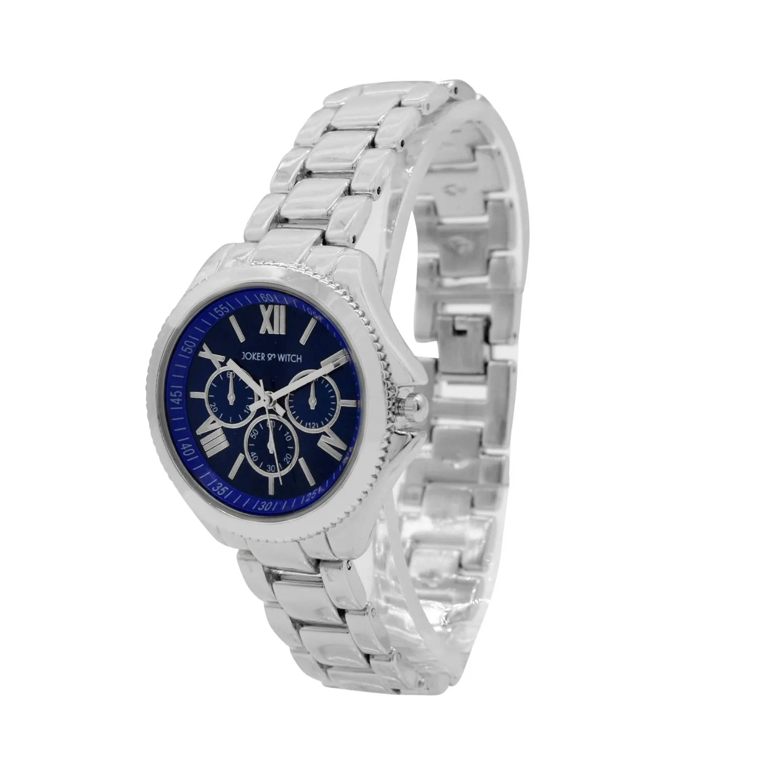 Joker & Witch Ella Blue Dial Silver Watch for Women