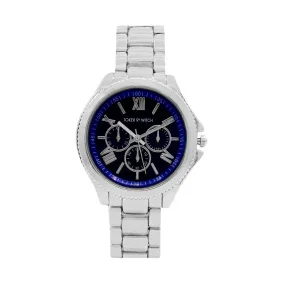 Joker & Witch Ella Blue Dial Silver Watch for Women