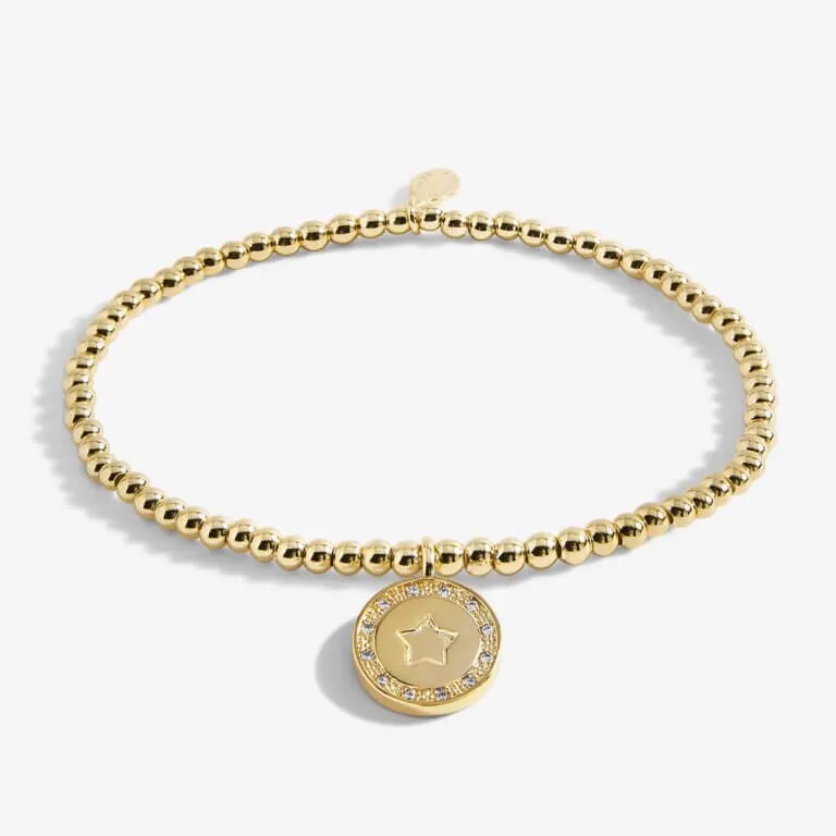 Joma Jewellery Golden Glow A Little 'Happy Birthday' Bracelet