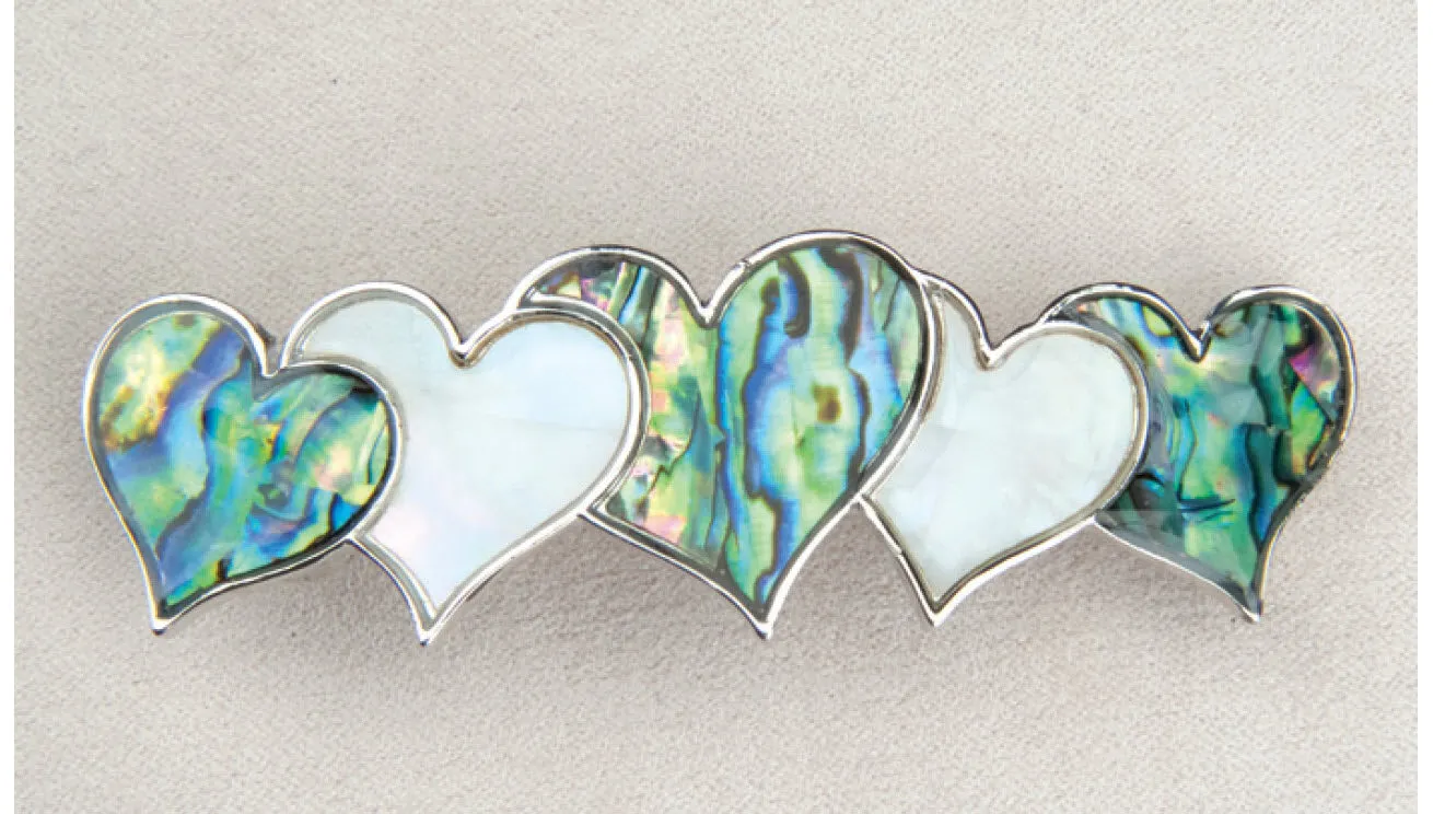 Joyful Hearts Barrette