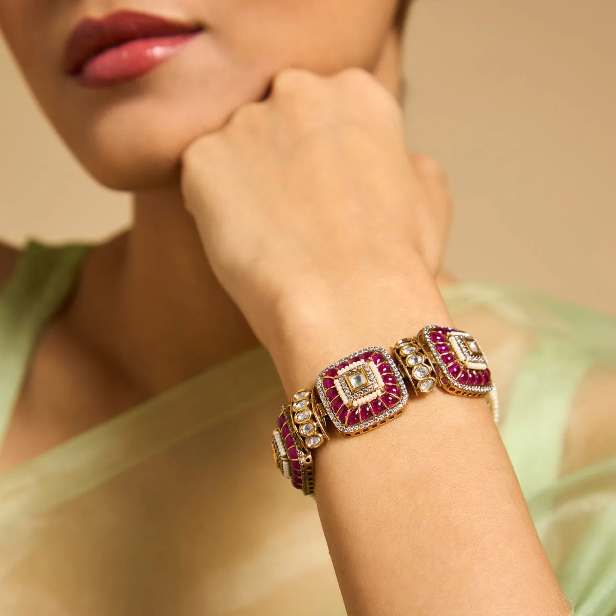 Kundan Bracelet 170501