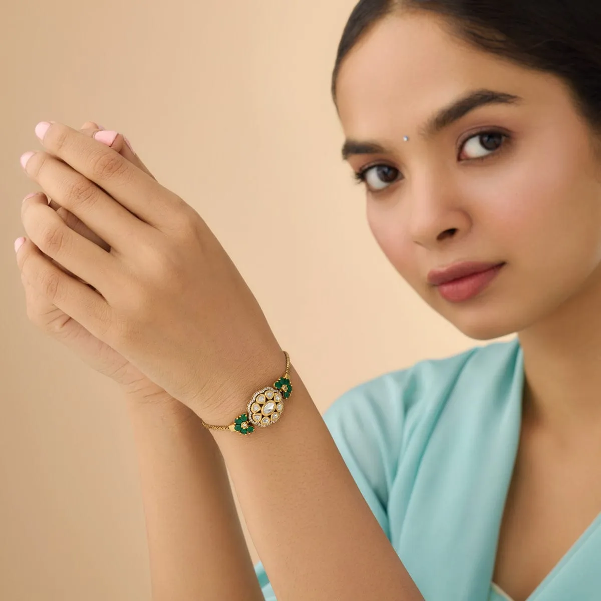 Kundan Bracelet 170797
