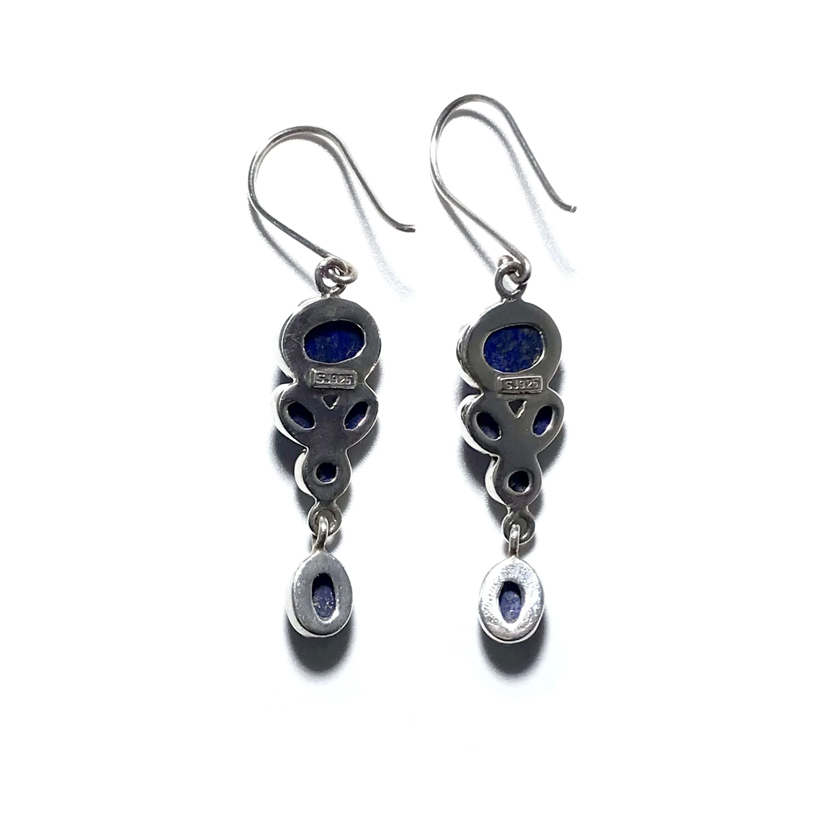 Lapis Lazuli Necklace and Earrings Set