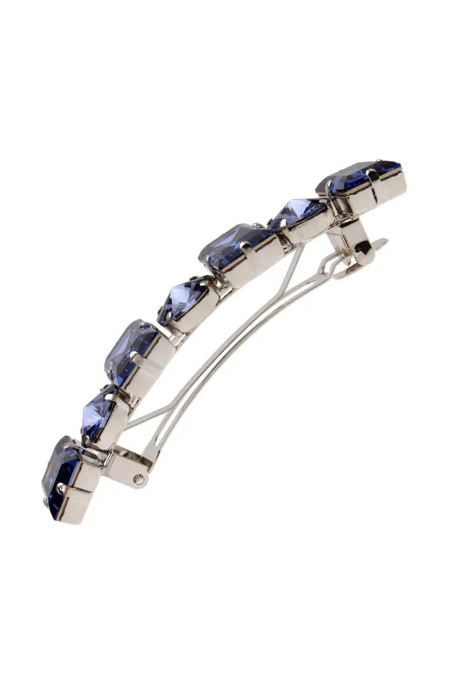 Large Sienna Crystal Barrette