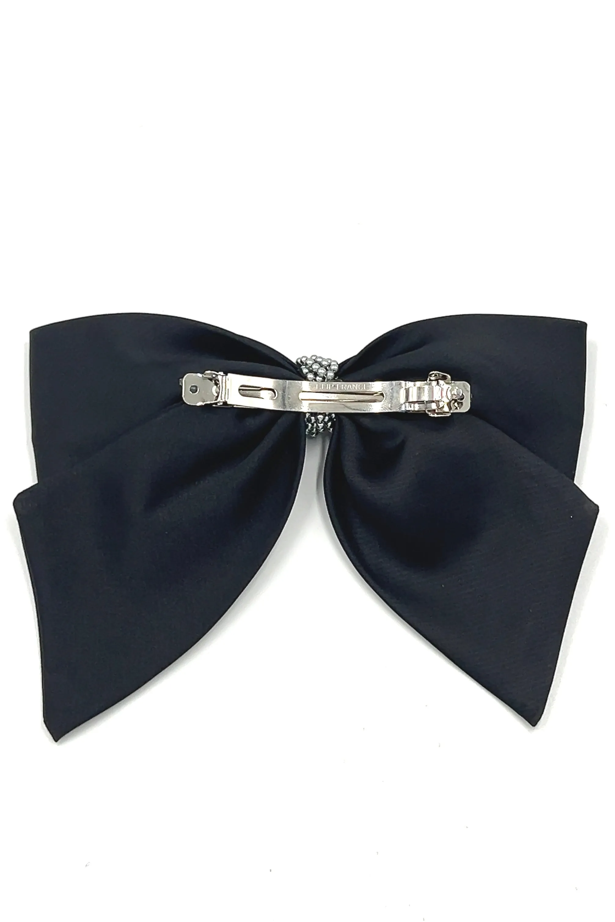 Large Silk Bow Barrette
