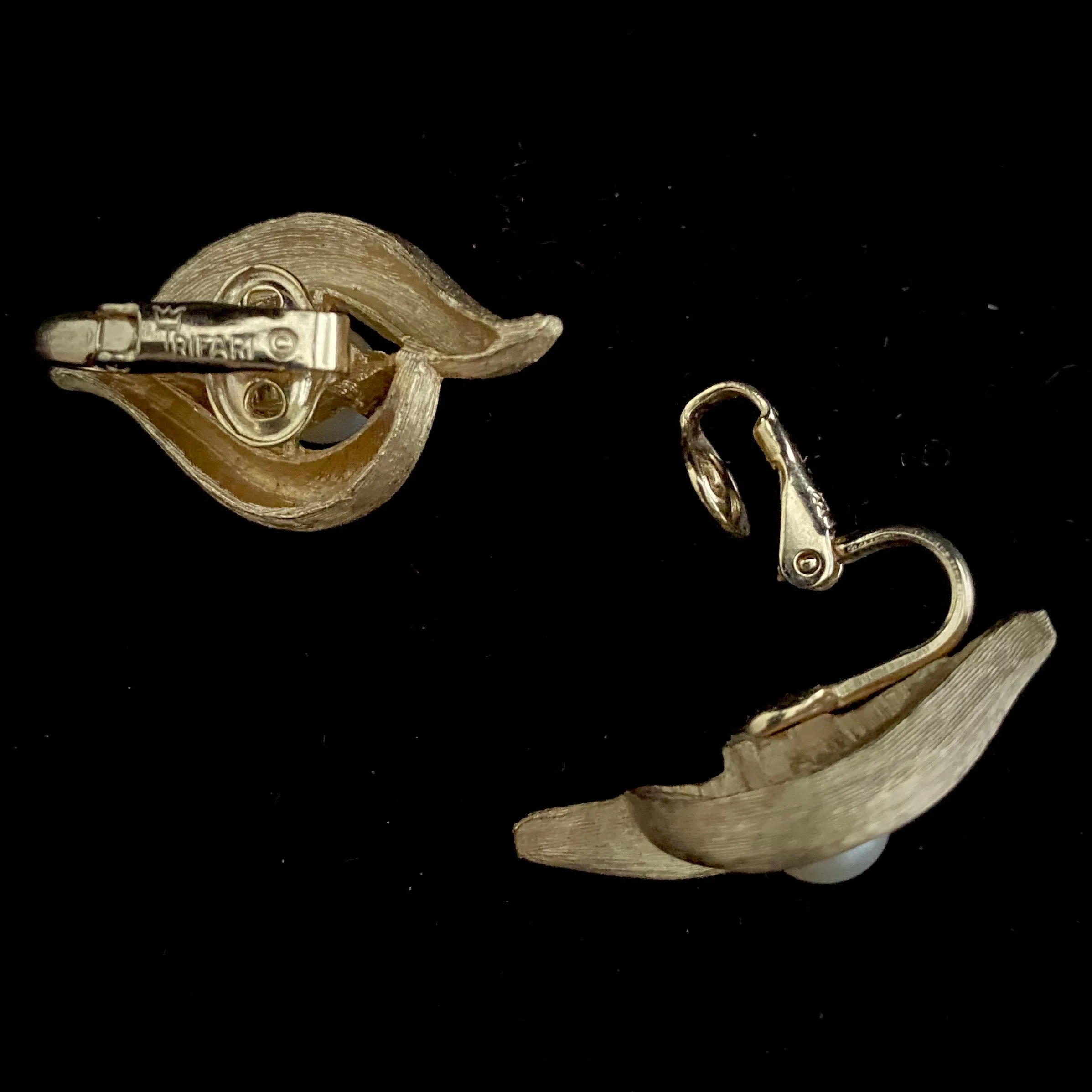 Late 50s/ Early 60s Crown Trifari Earrings