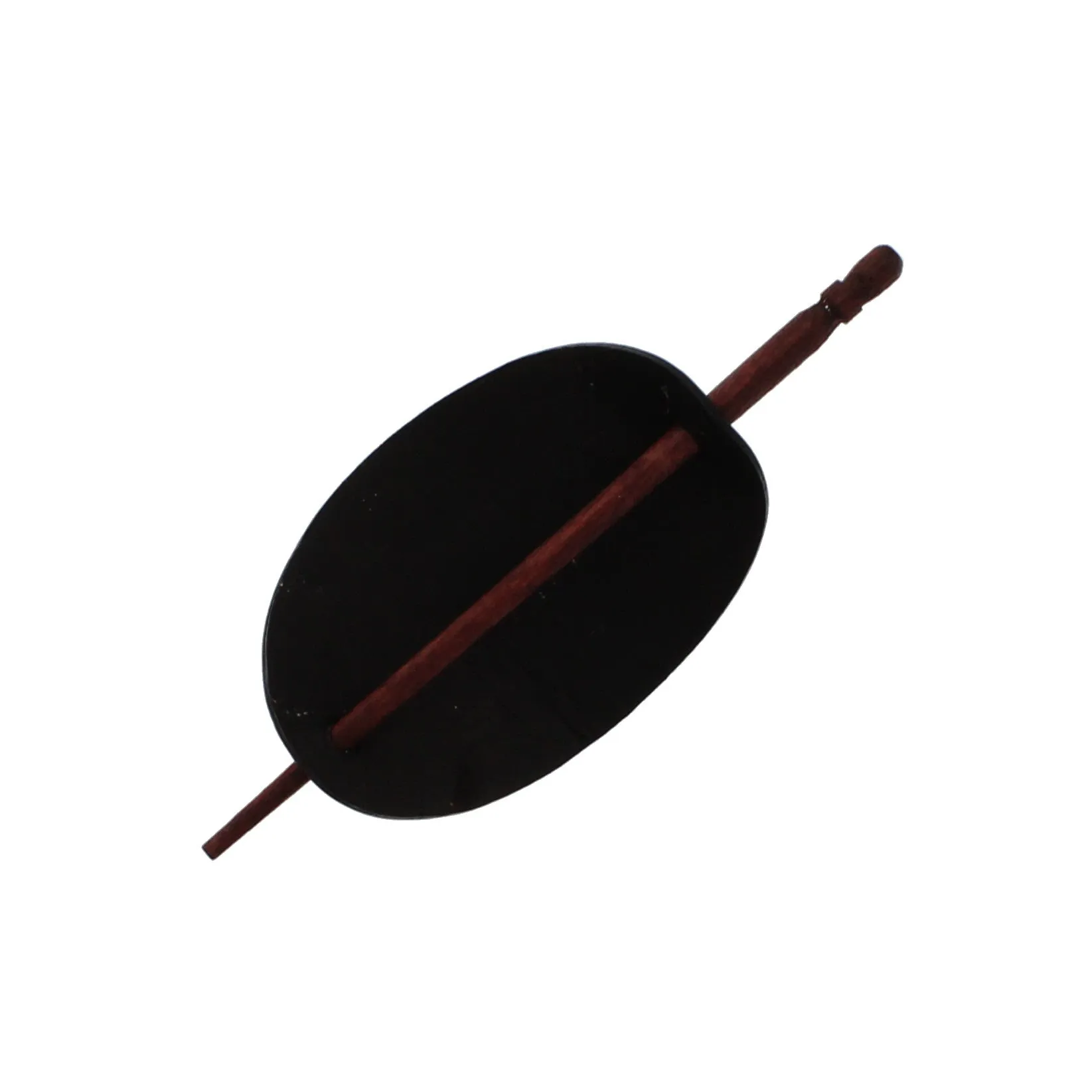 Leather Stick Barrette, Leather Ponytail Holder