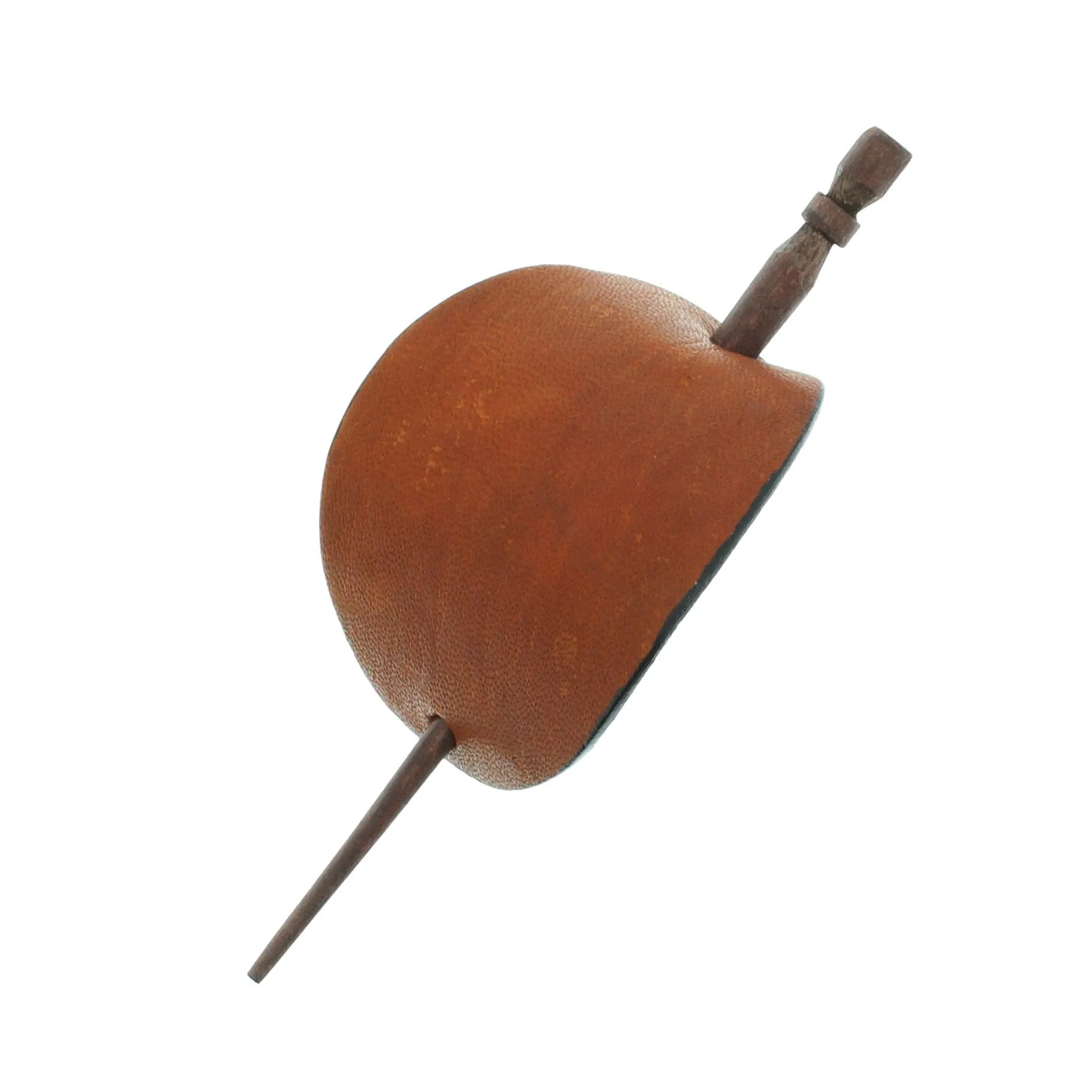 Leather Stick Barrette, Leather Ponytail Holder