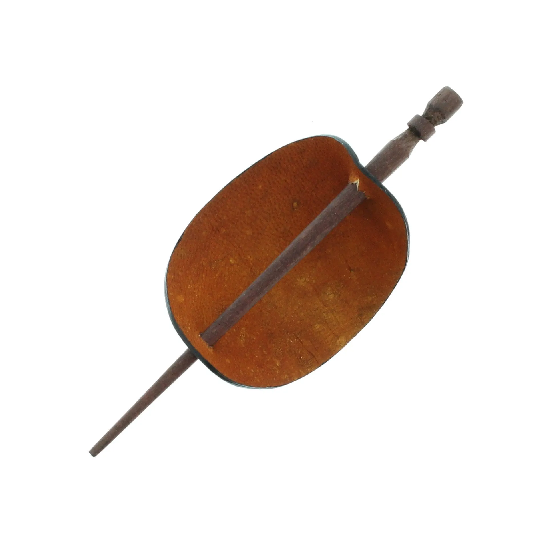 Leather Stick Barrette, Leather Ponytail Holder