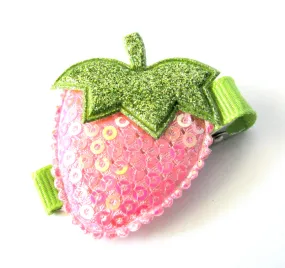 Light Pink Strawberry Hair Clip