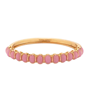 Lillian Bangle Bracelet in Pink