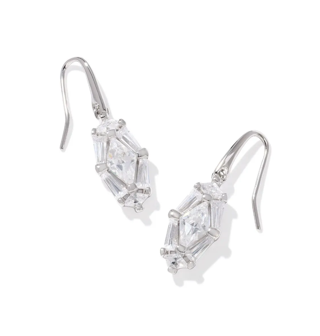 Lindy Rae Silver Lee Drop Earrings