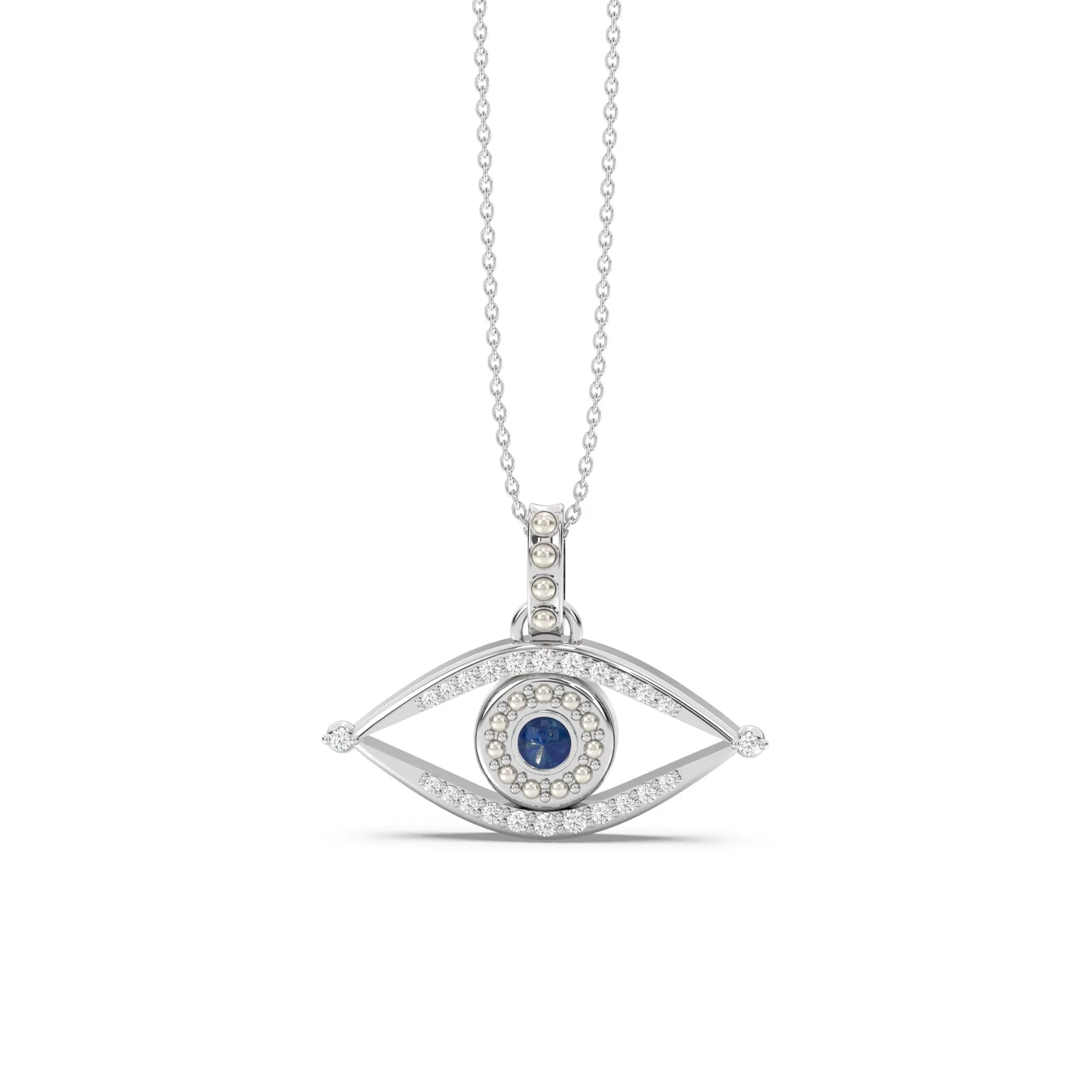 Lustrous Pearl Evil Eye