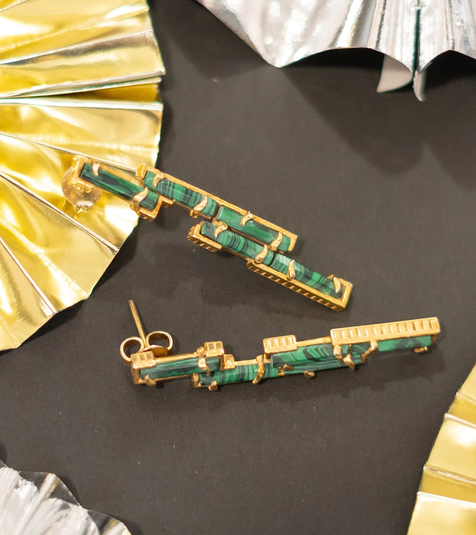 Malachite | Earrings
