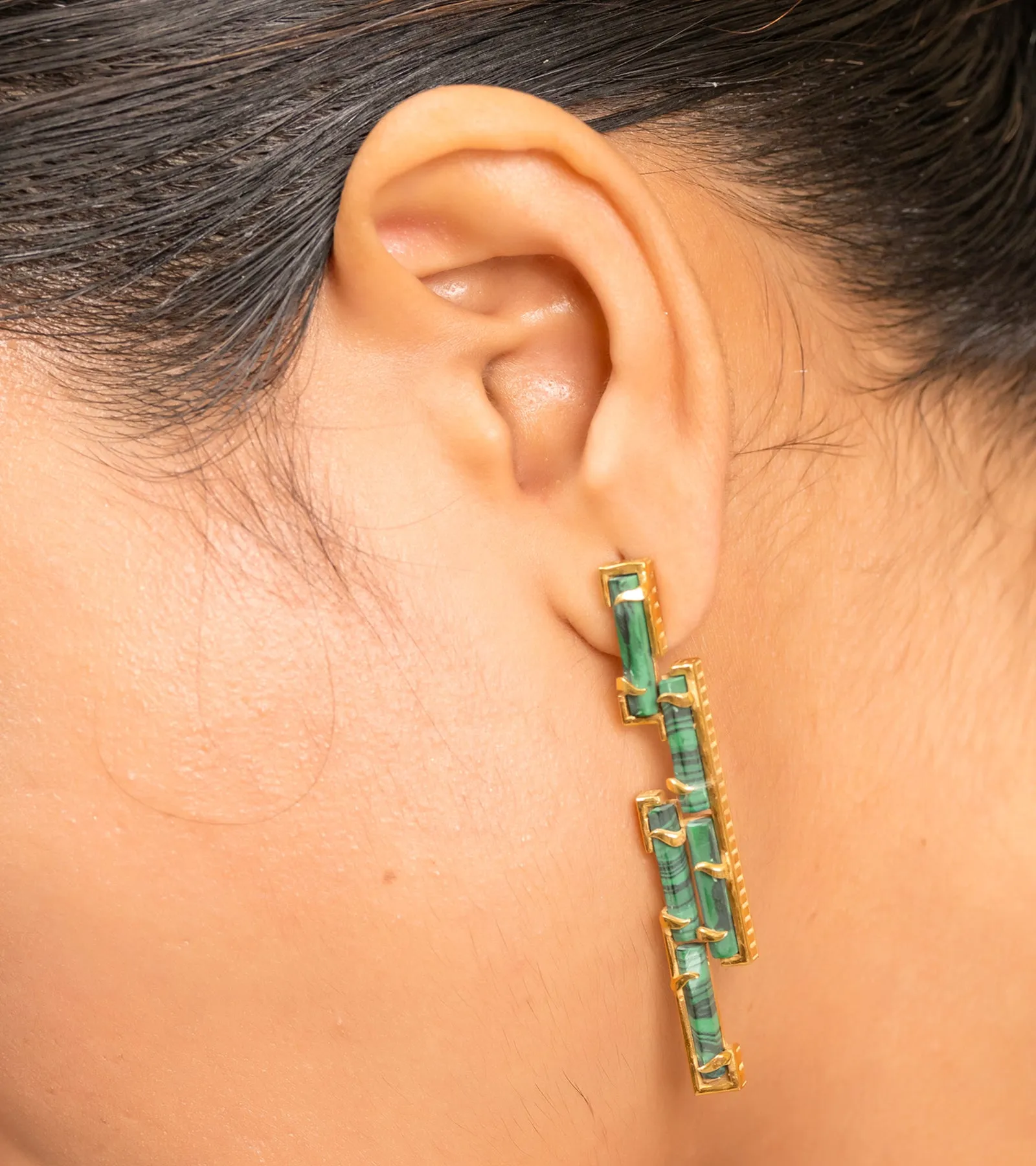 Malachite | Earrings