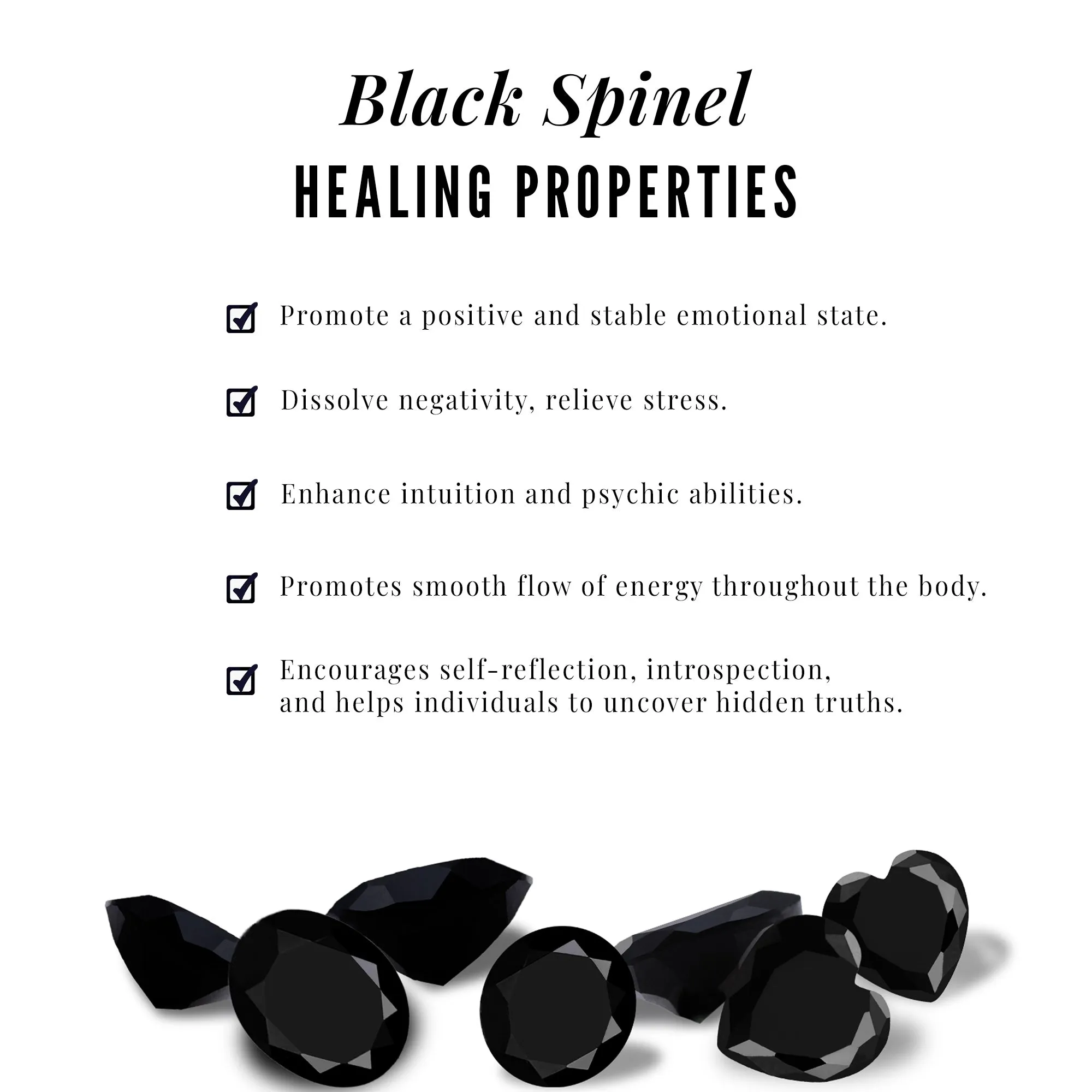 Marquise Black Spinel Simple Solitaire Cartilage Earring