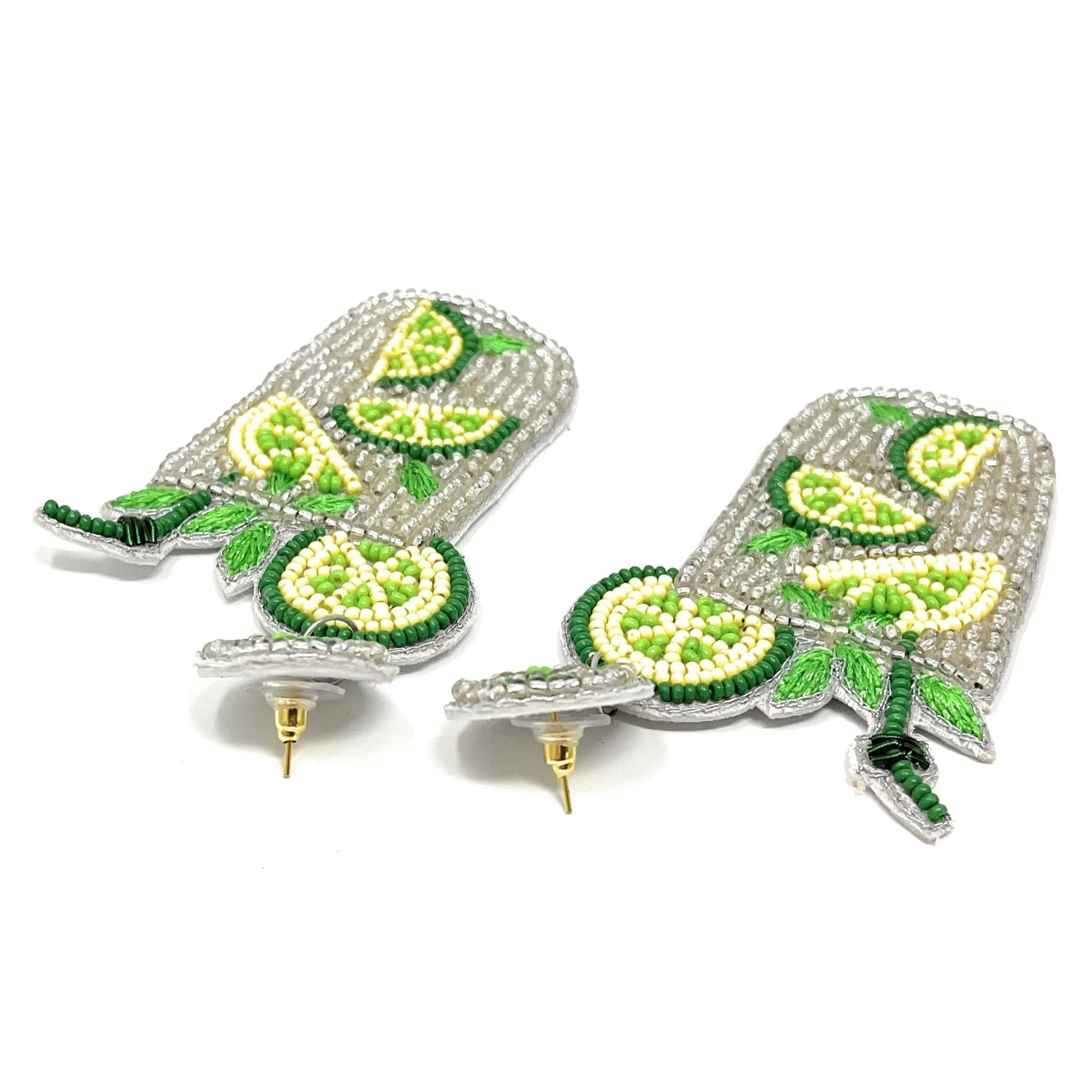 Mojito Beaded Earrings
