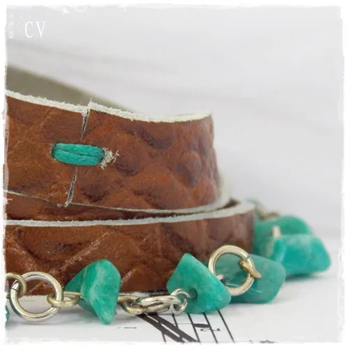 Mulit-Wrap Leather Bracelet