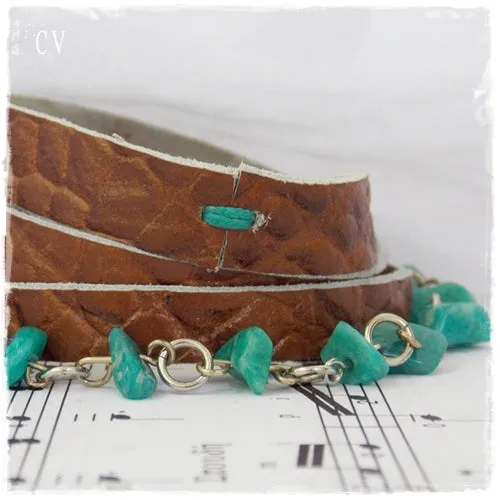 Mulit-Wrap Leather Bracelet