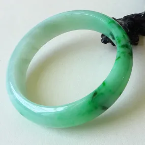 Natural Jade Bangle Jadeite Bangle Internal Diameter 55.3mm BER344