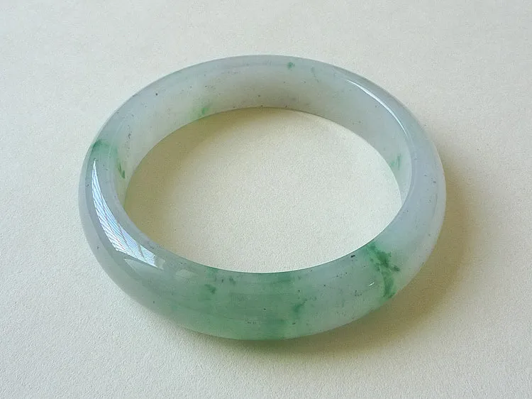 Natural Jade Bangle Jadeite Bangle Internal Diameter 56.8mm BER925