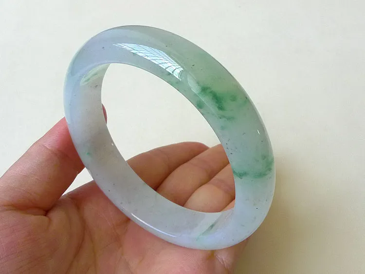 Natural Jade Bangle Jadeite Bangle Internal Diameter 56.8mm BER925
