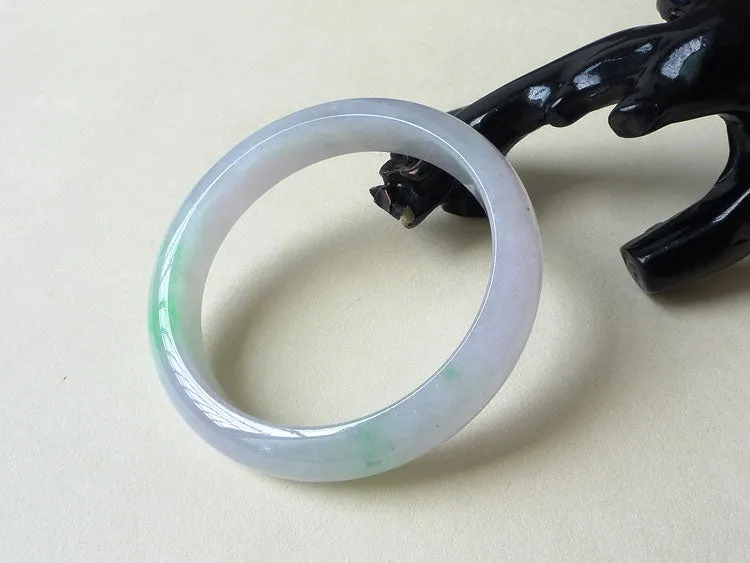 Natural Jade Bangle Jadeite Bangle Internal Diameter 56mm BER209