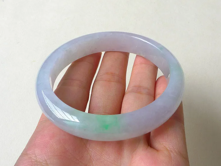Natural Jade Bangle Jadeite Bangle Internal Diameter 56mm BER209
