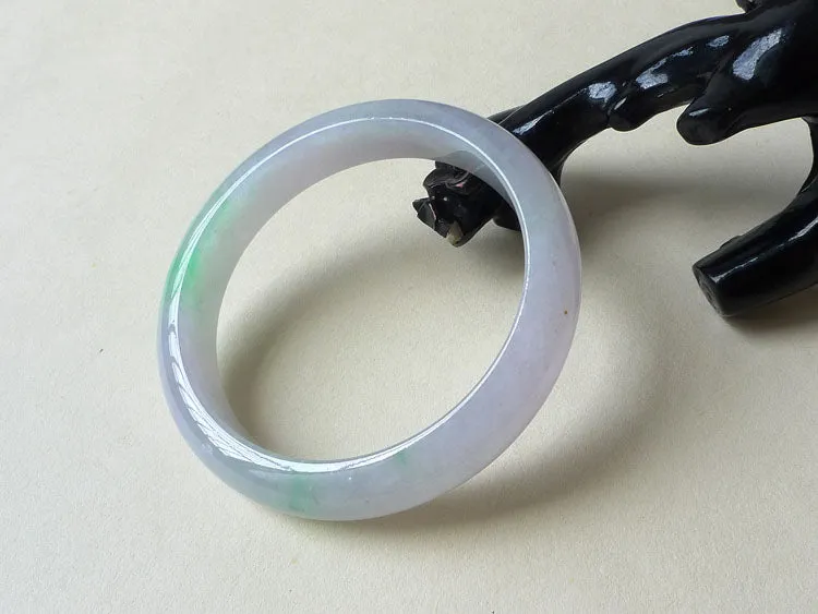 Natural Jade Bangle Jadeite Bangle Internal Diameter 56mm BER209