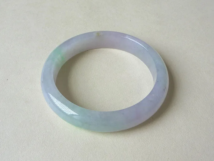 Natural Jade Bangle Jadeite Bangle Internal Diameter 56mm BER209