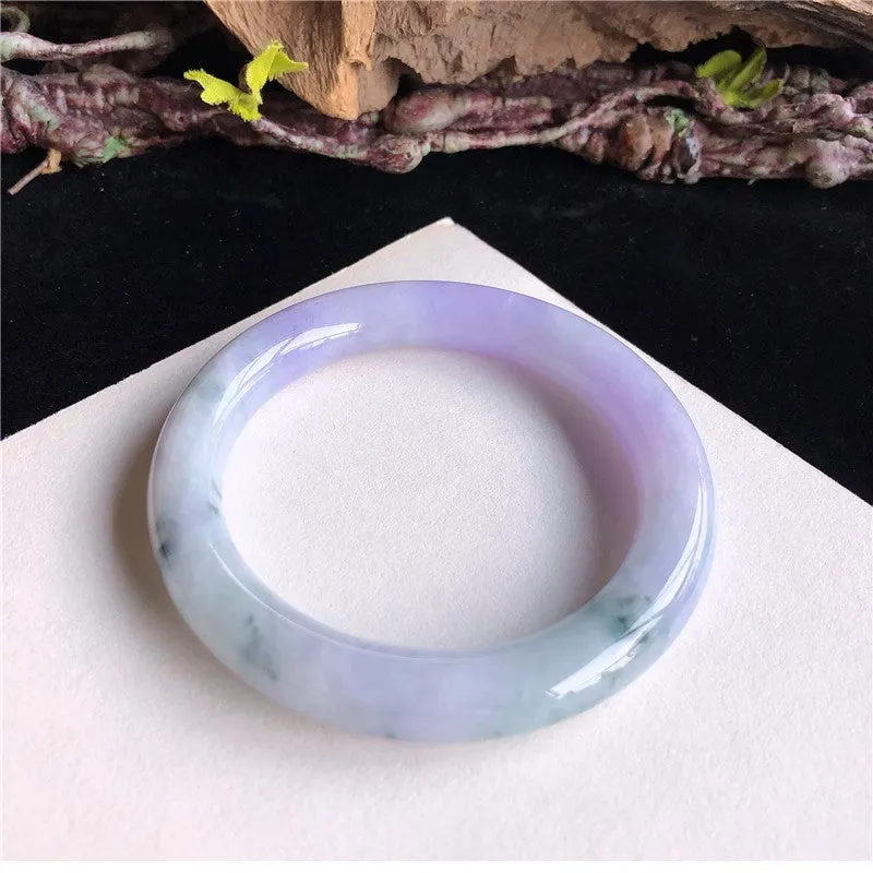 Natural Jade Bangle Jadeite Bangle Internal Diameter 57.1mm 13H31105