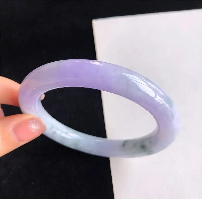 Natural Jade Bangle Jadeite Bangle Internal Diameter 57.1mm 13H31105