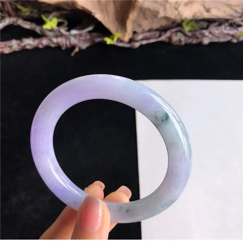 Natural Jade Bangle Jadeite Bangle Internal Diameter 57.1mm 13H31105