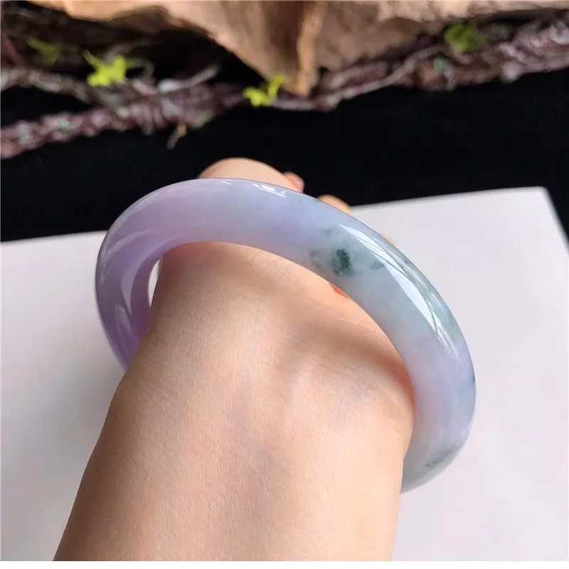 Natural Jade Bangle Jadeite Bangle Internal Diameter 57.1mm 13H31105