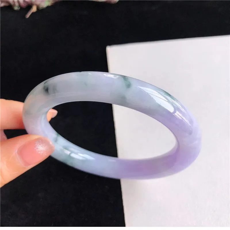 Natural Jade Bangle Jadeite Bangle Internal Diameter 57.1mm 13H31105