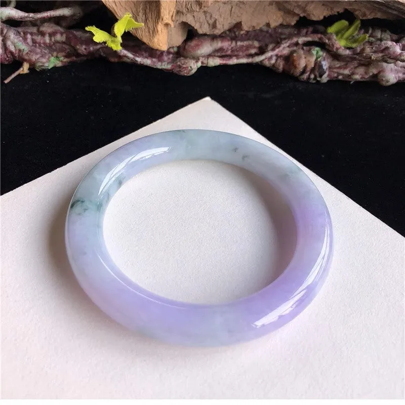 Natural Jade Bangle Jadeite Bangle Internal Diameter 57.1mm 13H31105