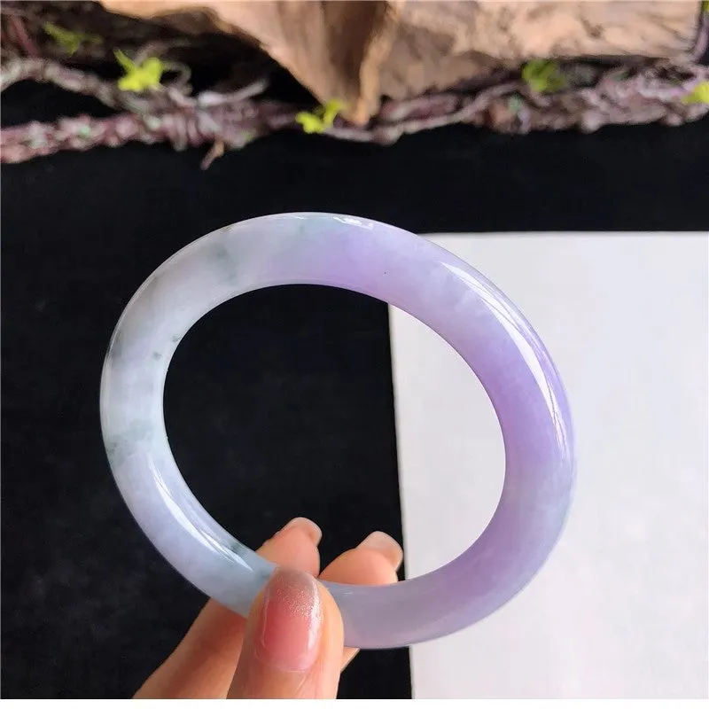 Natural Jade Bangle Jadeite Bangle Internal Diameter 57.1mm 13H31105