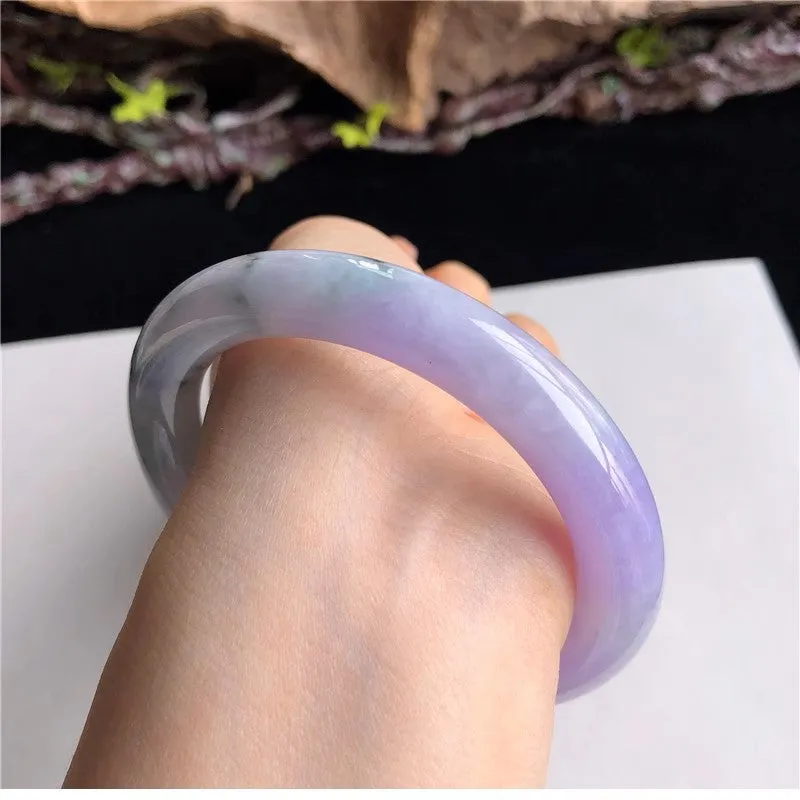 Natural Jade Bangle Jadeite Bangle Internal Diameter 57.1mm 13H31105