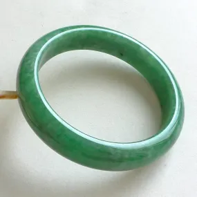 Natural Jade Bangle Jadeite Bangle Internal Diameter 58.5mm BER488