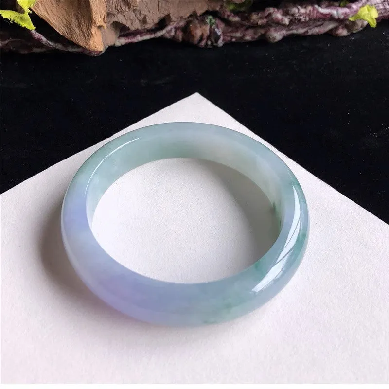 Natural Jade Bangle Jadeite Bangle Internal Diameter 58.6mm 10V11017