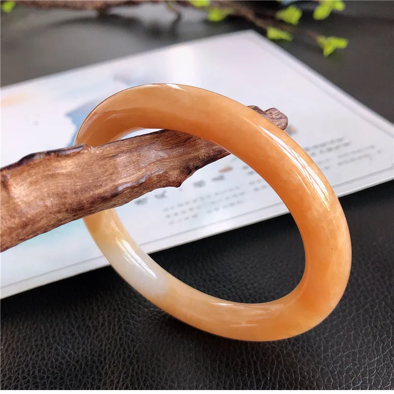 Natural Jade Bangle Jadeite Bangle Internal Diameter 59.3mm 00818