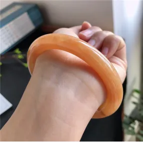 Natural Jade Bangle Jadeite Bangle Internal Diameter 59.3mm 00818