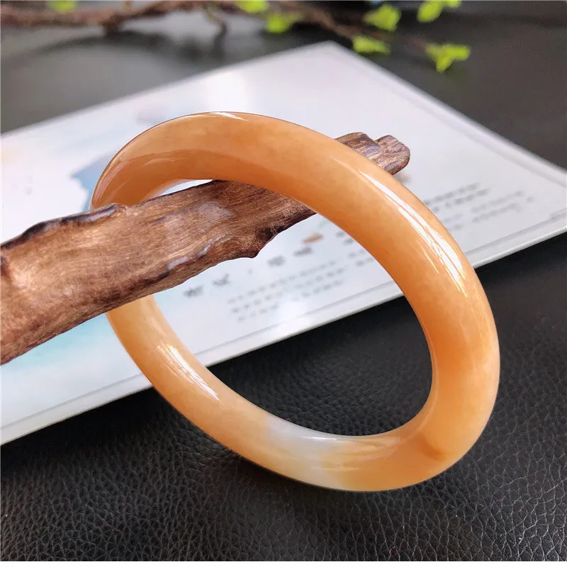 Natural Jade Bangle Jadeite Bangle Internal Diameter 59.3mm 00818