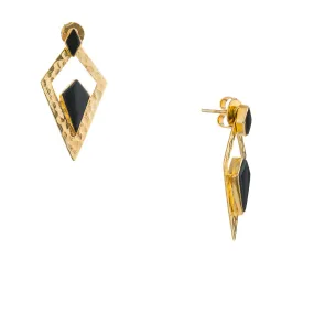 Norma, Black Onyx Gold Vermeil