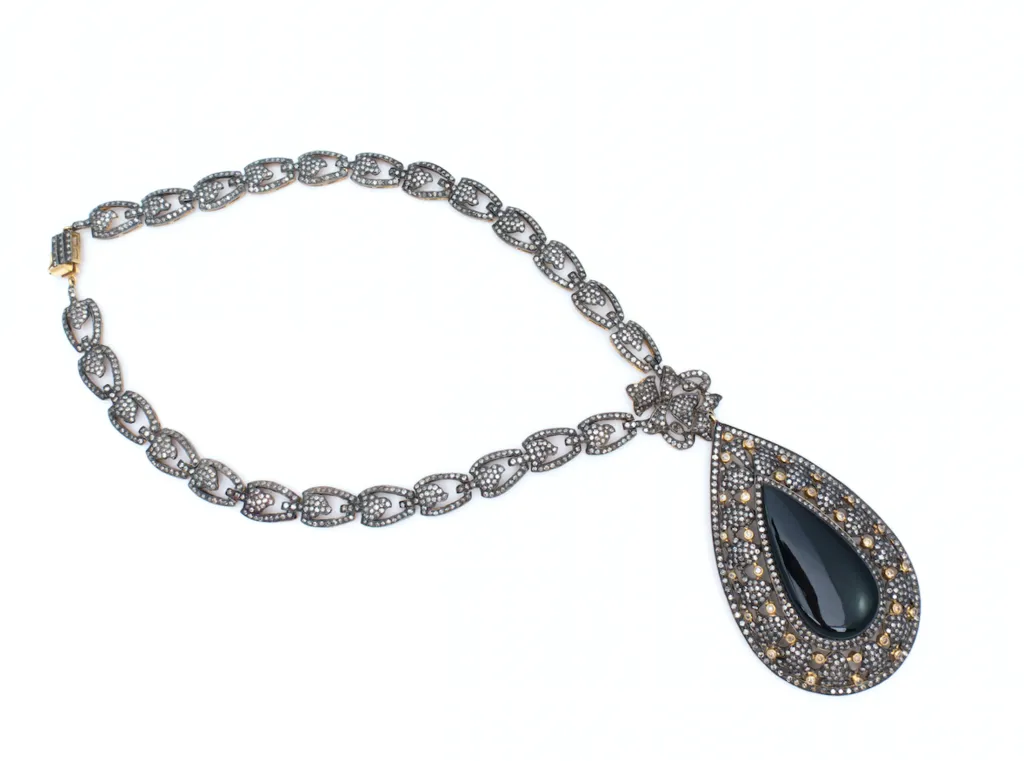 Onyx necklace