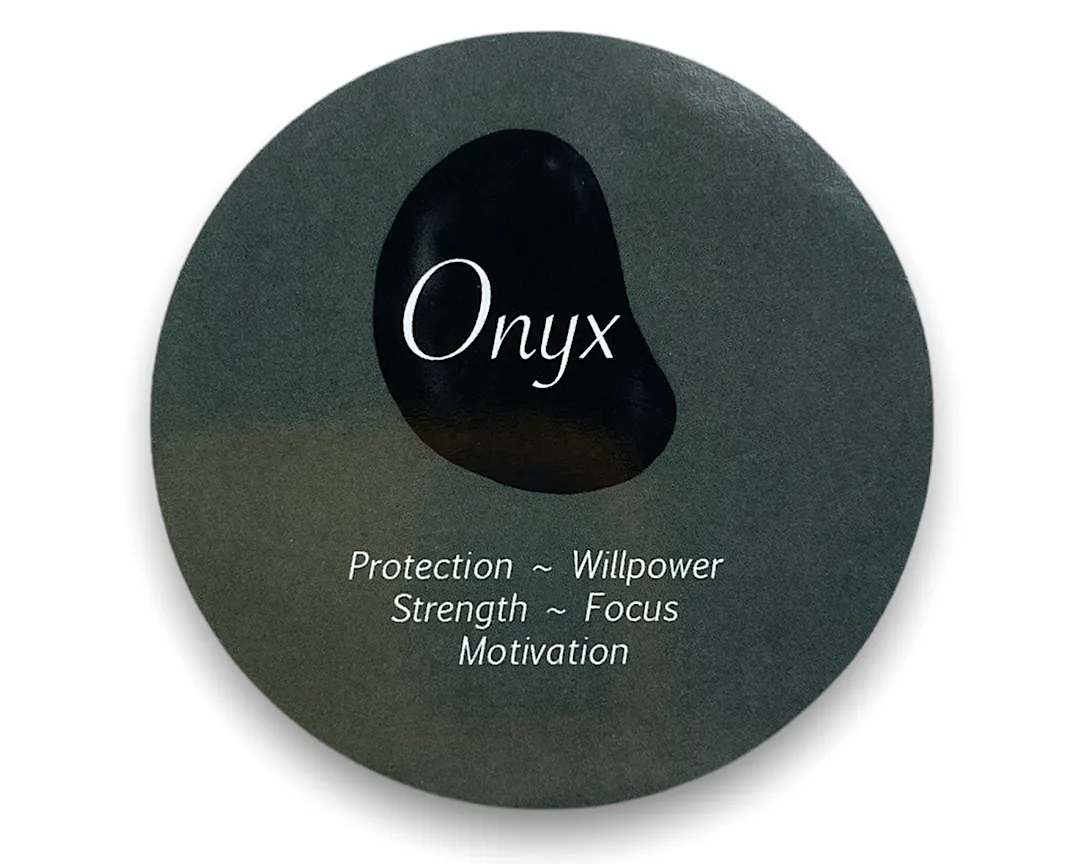 Onyx Worry Stone Element